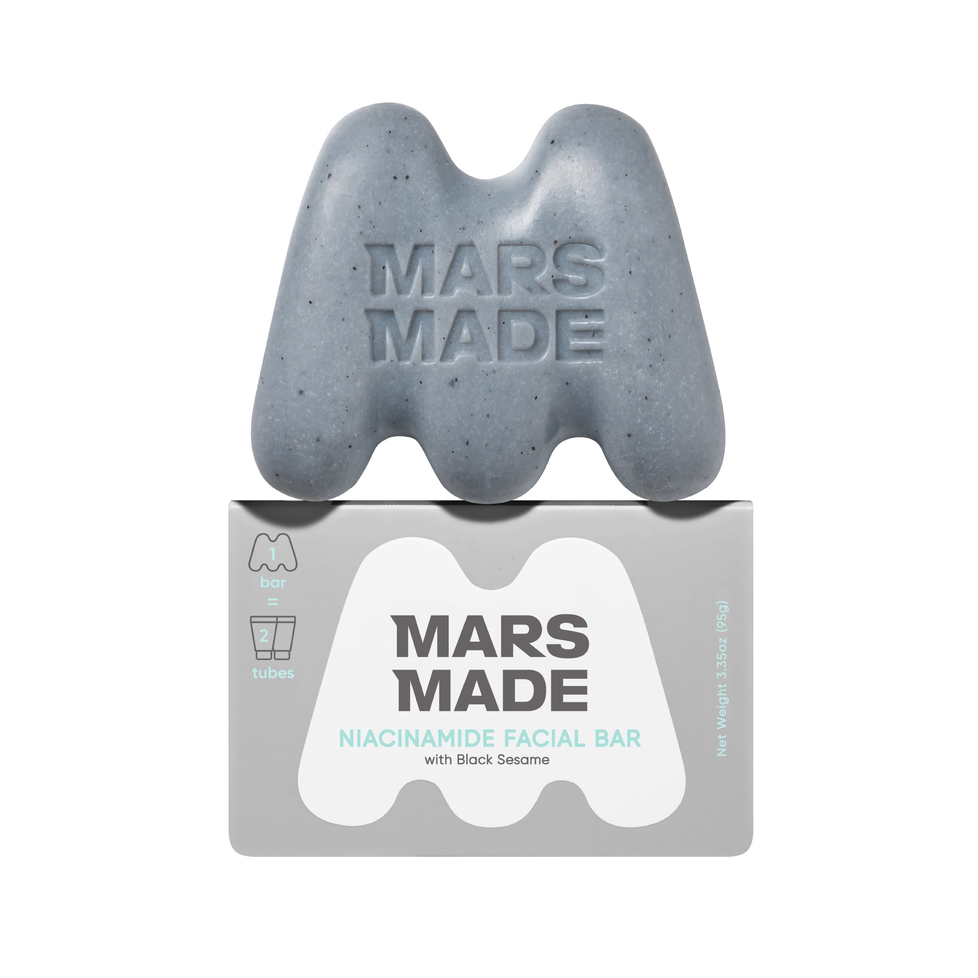 Niacinamide Facial Bar with Black Sesame