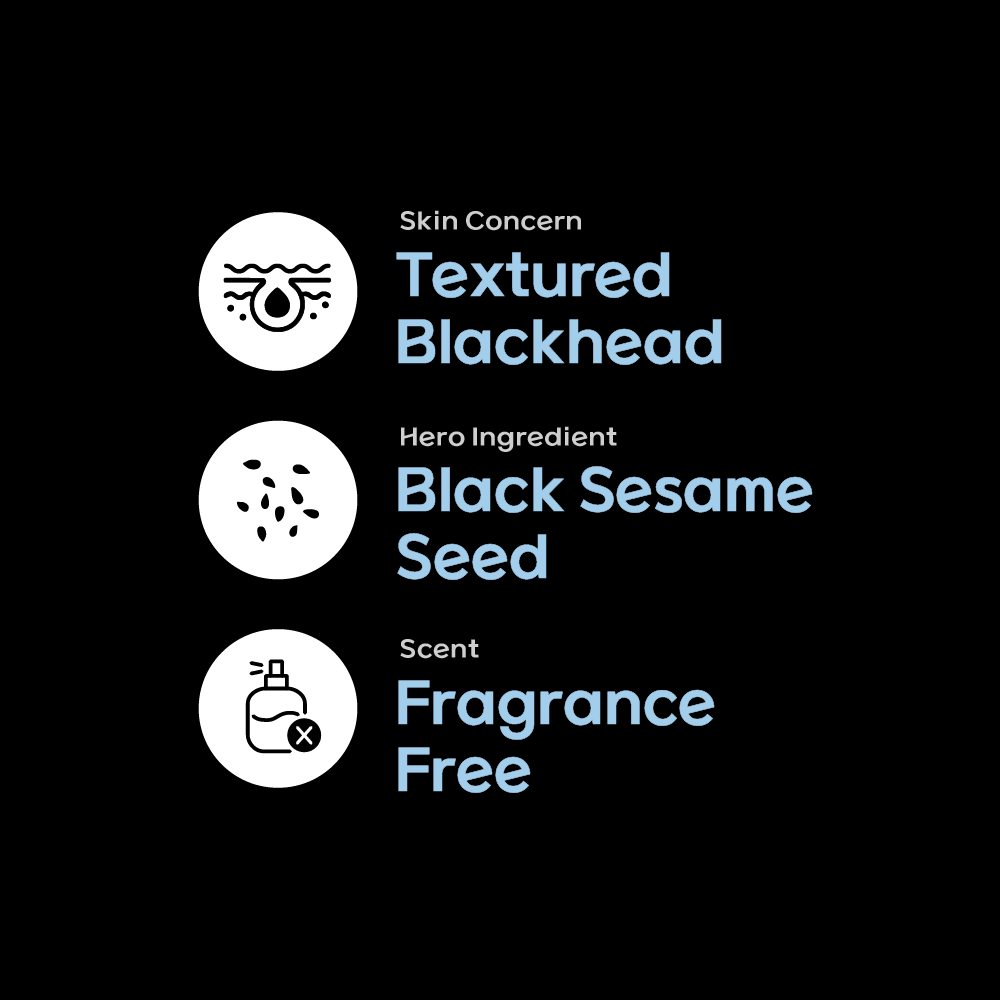 Niacinamide Facial Bar with Black Sesame