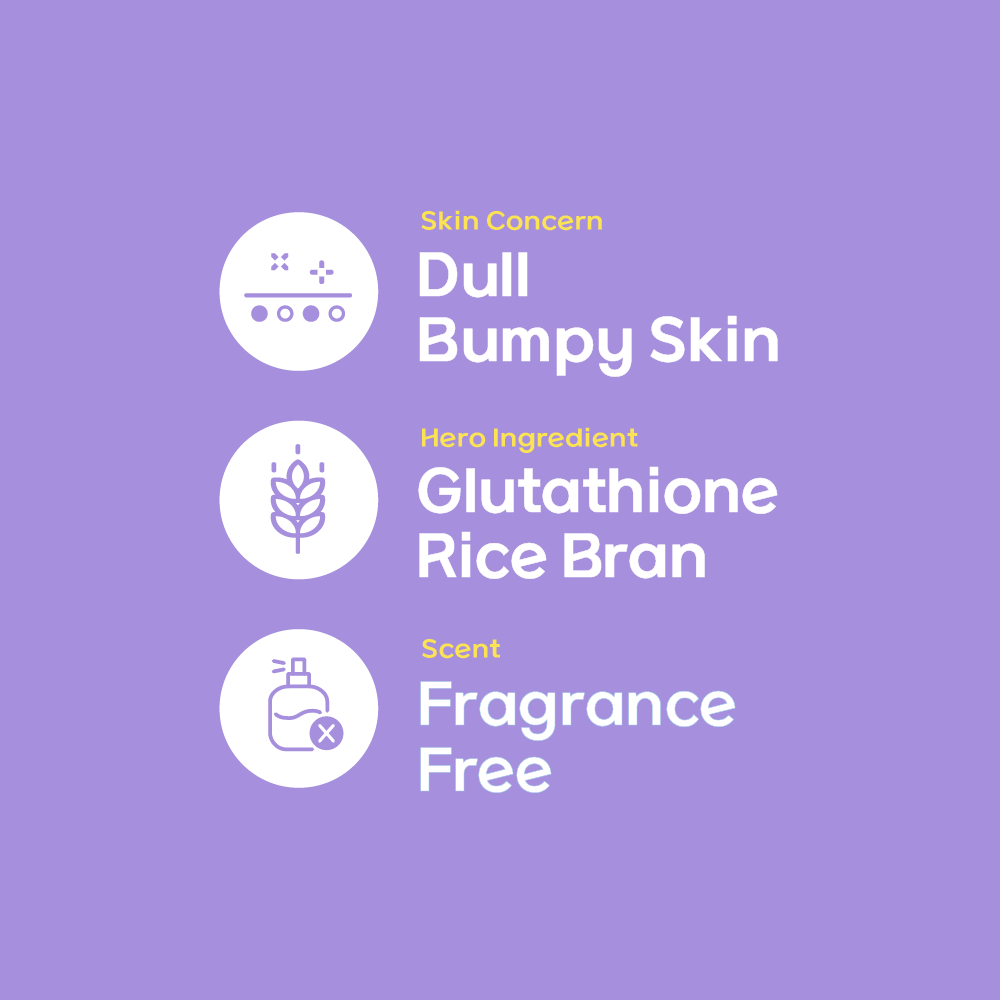 Glutathione Facial Bar with Rice Bran