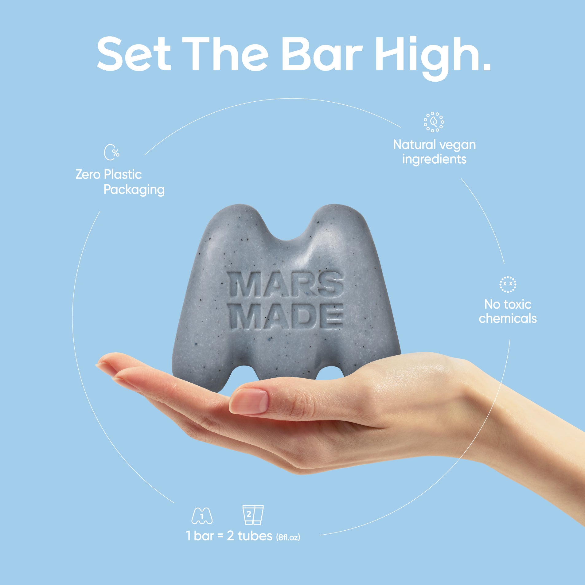 NIacinamide Facial Bar with Black Sesame